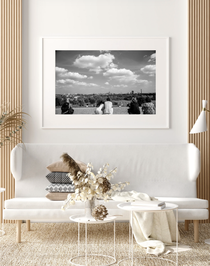HOW TO INCORPORATE LARGE SCALE ART INTO SMALL LIVING SPACES
